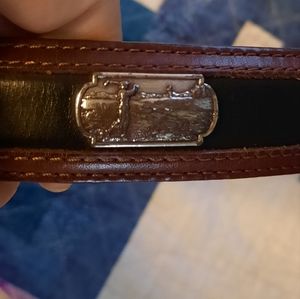 Brighton Golf Belt Leather size 38 Onyx